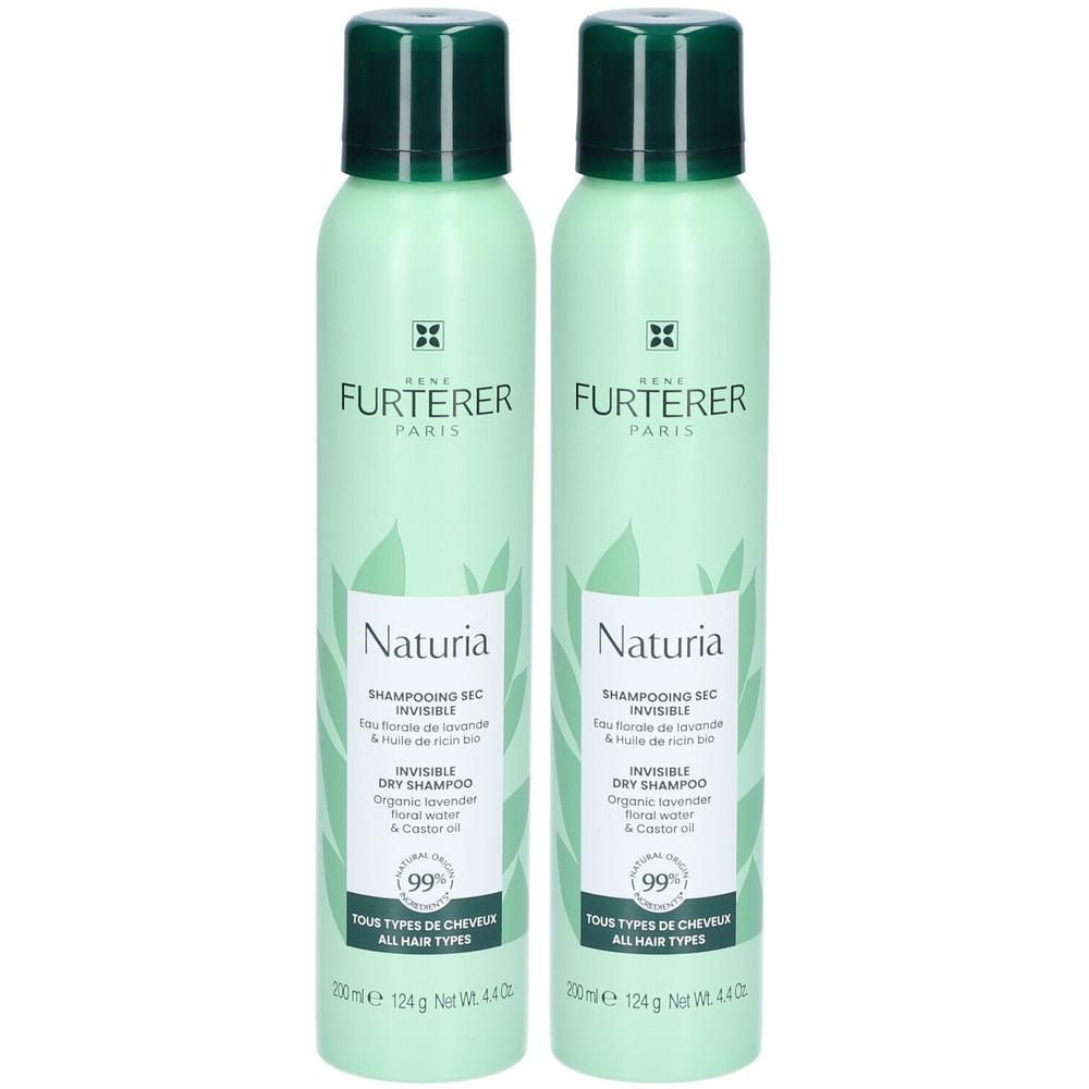 Furterer Naturia unsichtbares Trockenshampoo 2x 2x200 ml Spray