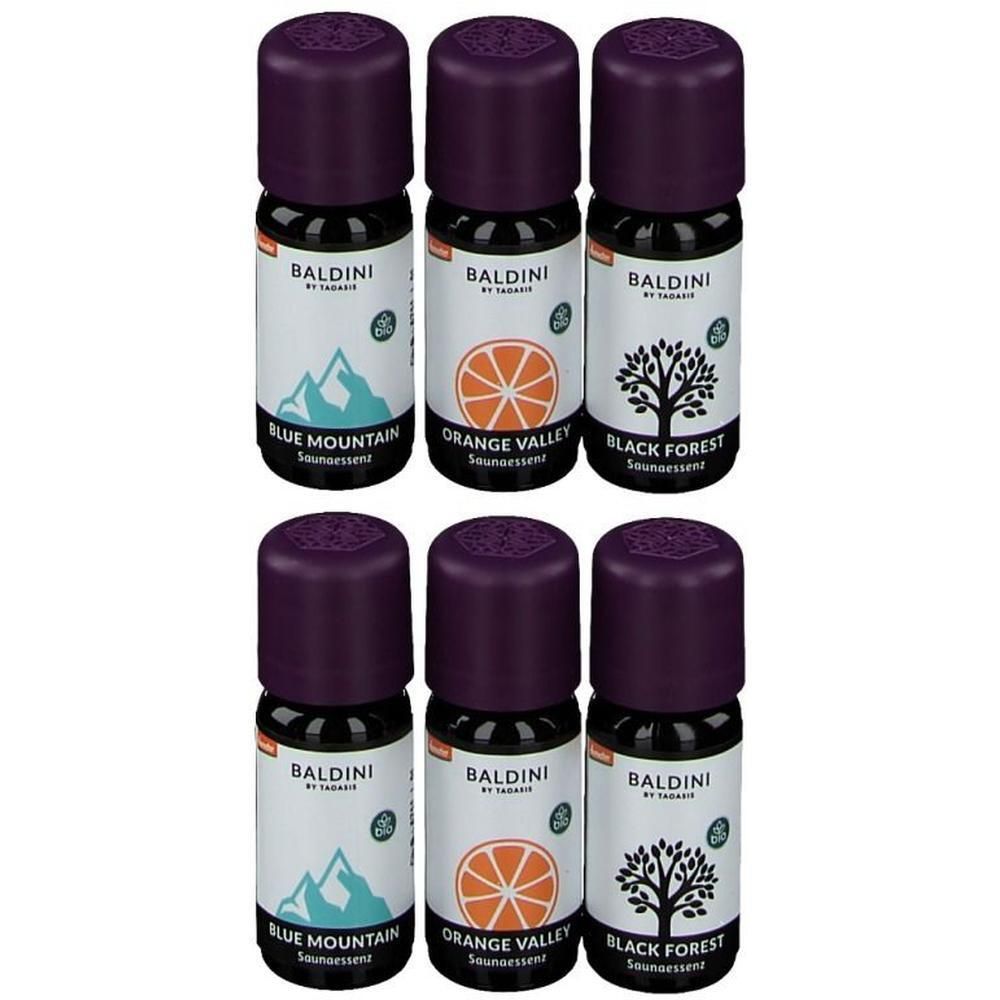 Baldini Saunaessenz 3er Kennenlernset 2x 2x3x10 ml Kombipackung