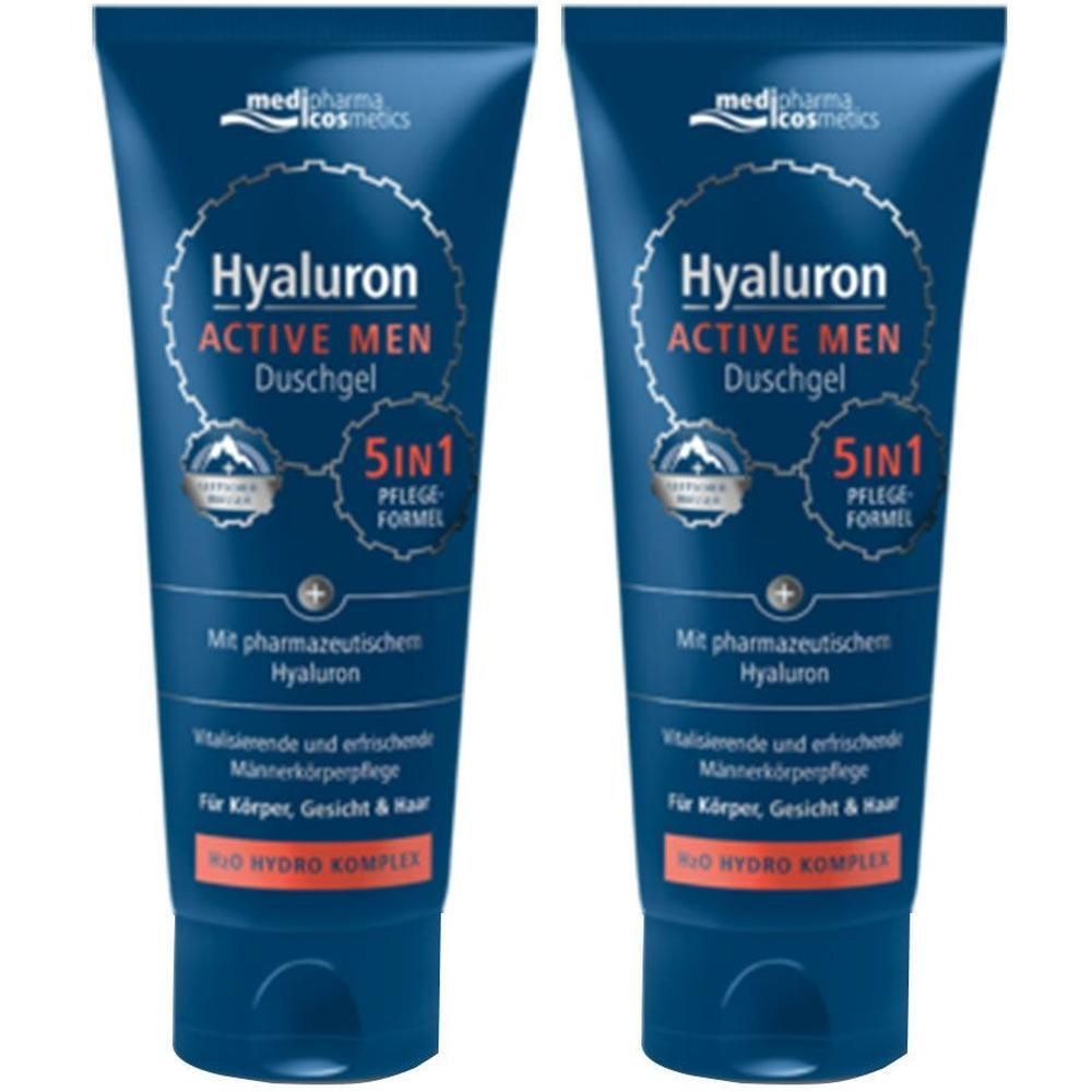 Hyaluron Active Men Duschgel 2x 2x200 ml