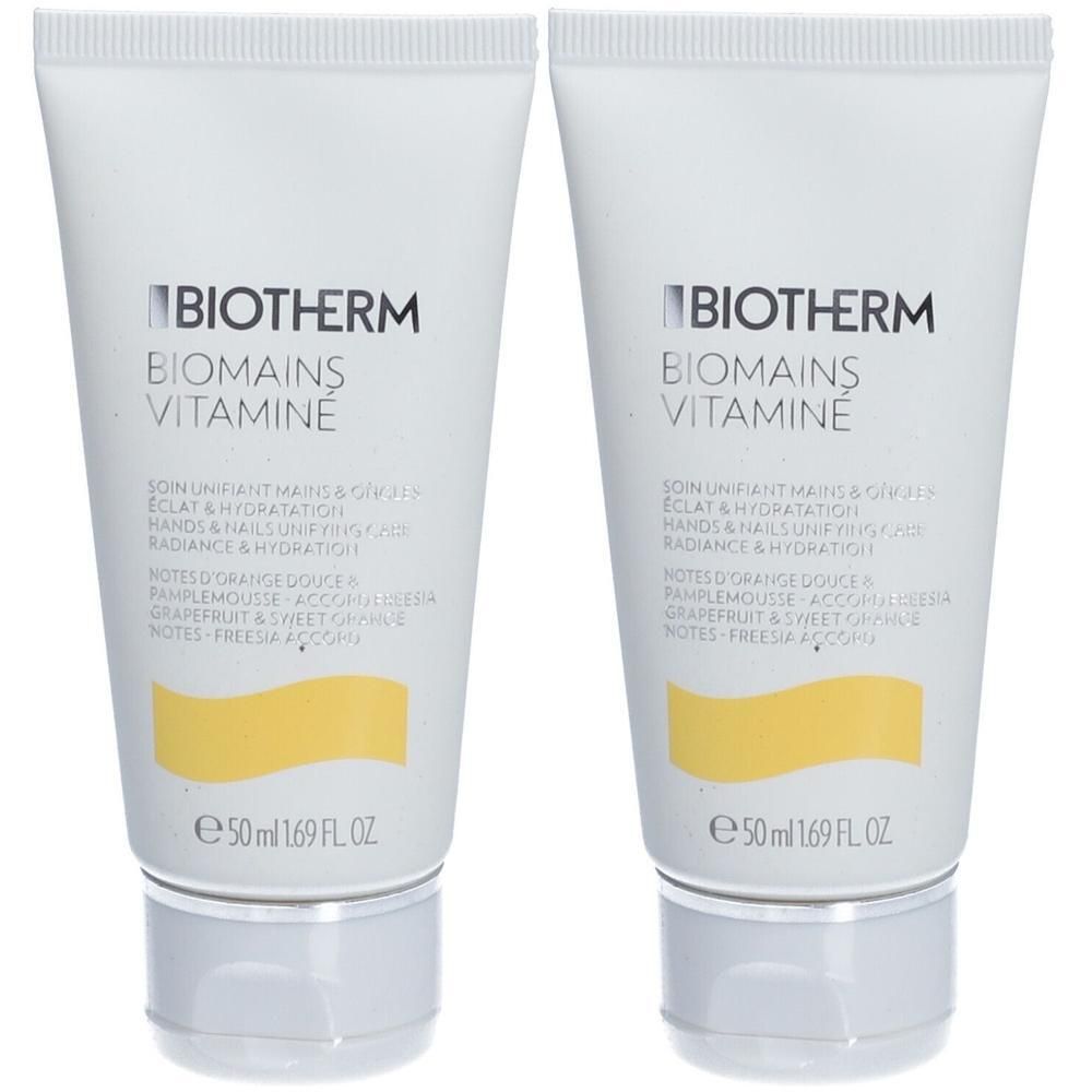 Biotherm Biomains Vitaminee Handcreme 2x 2x50 ml Creme