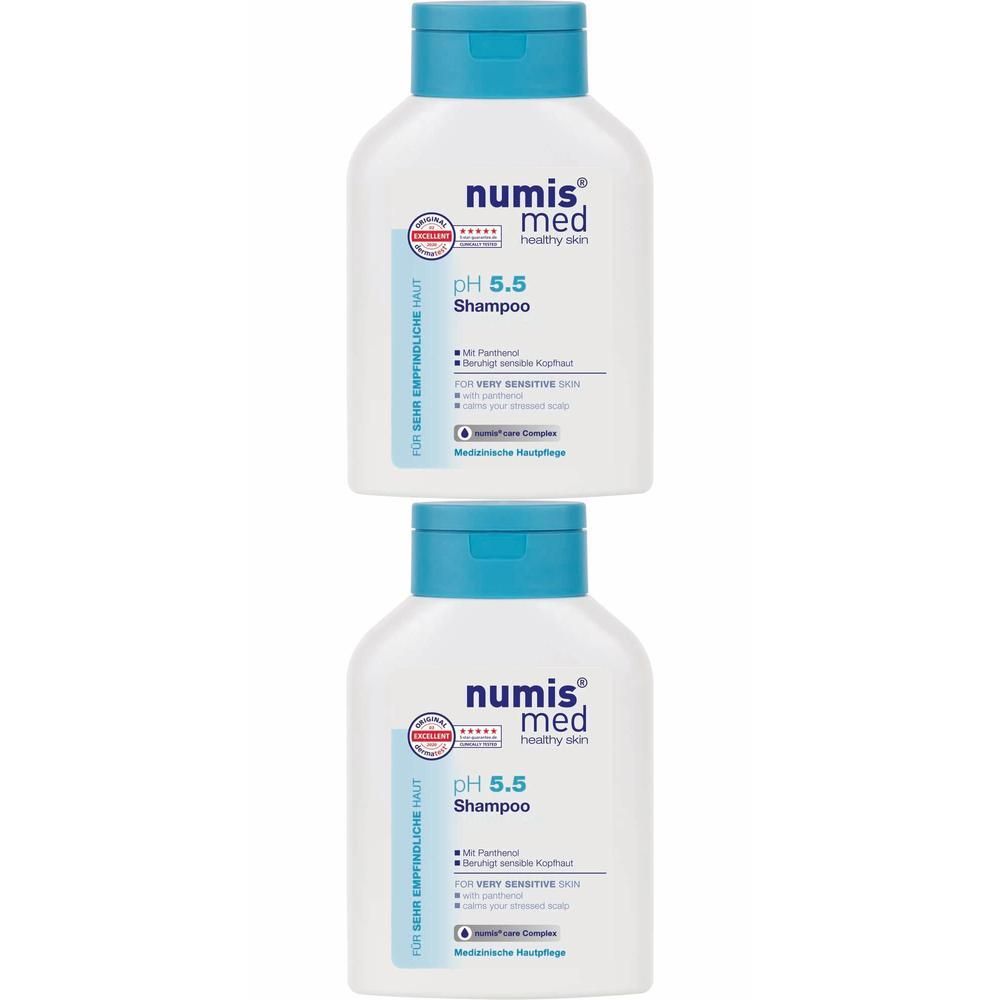Numis med pH 5,5 Shampoo 2x 2x200 ml
