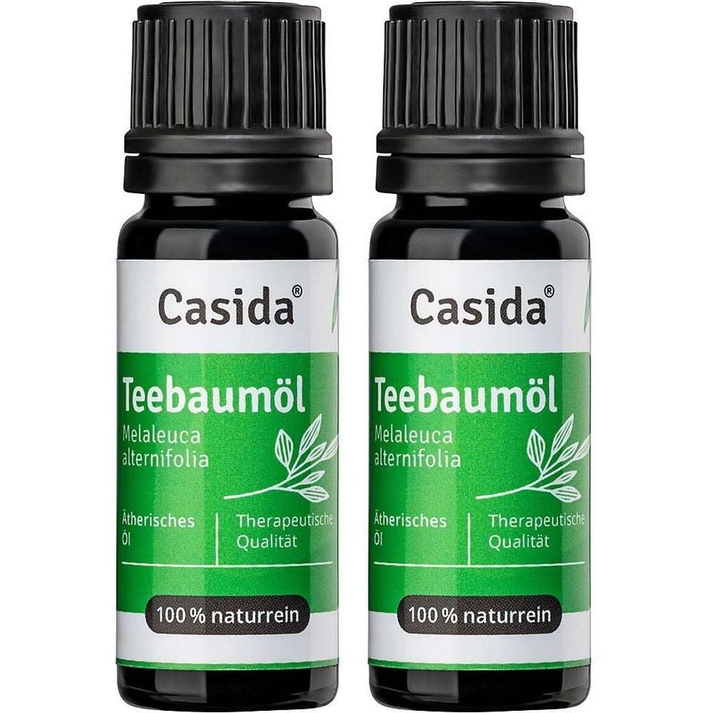 Teebaum ÖL Naturrein ätherisch 2x 2x10 ml Ätherisches Öl