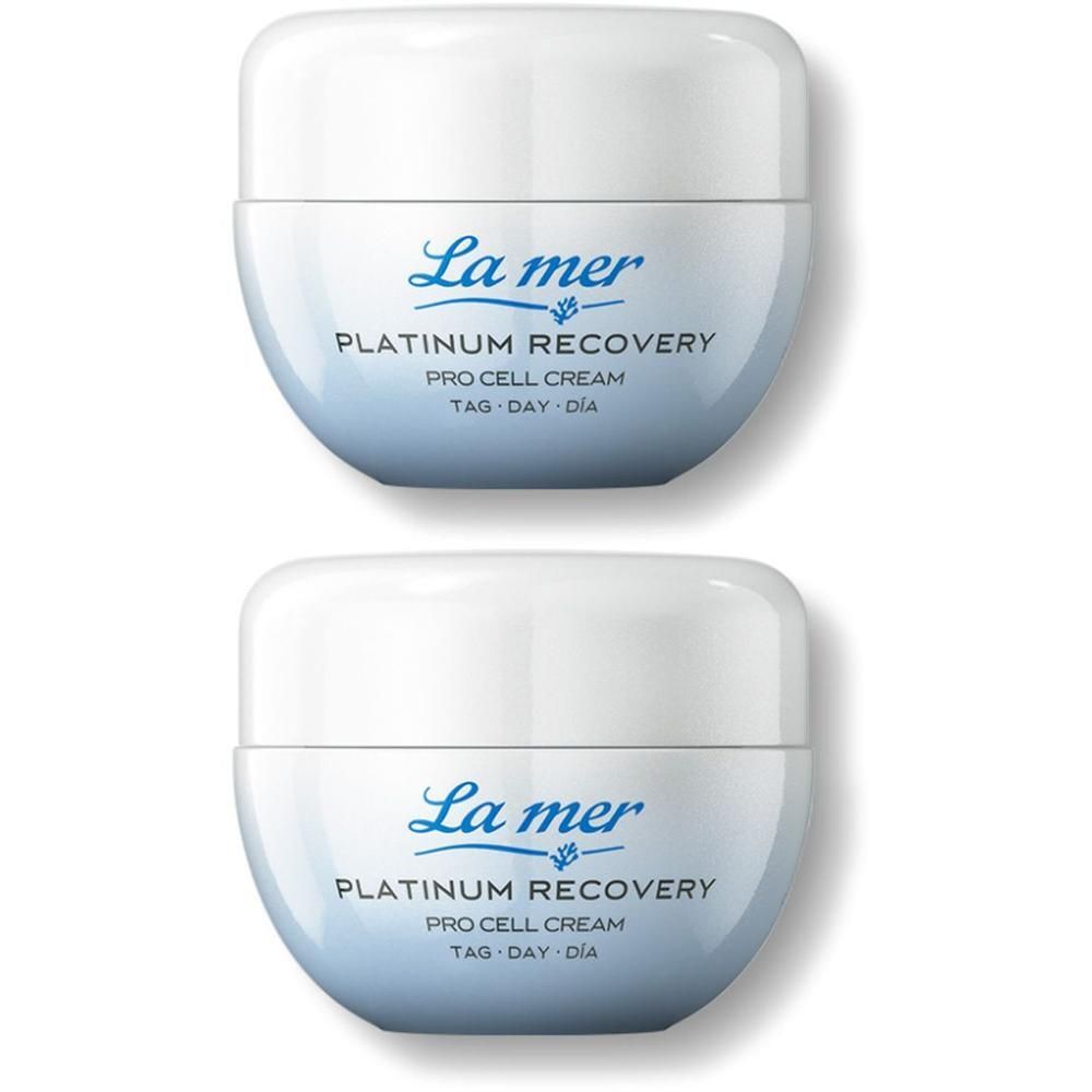 LA MER Platinum Recovery Pro Cell Cream Tag m.P. 2x 2x50 ml Tagescreme