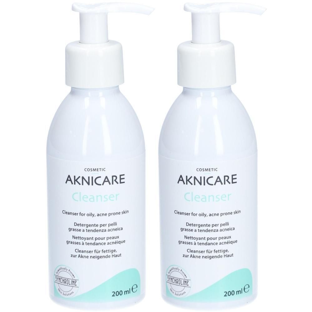 Synchroline Aknicare cleanser Flüssigseife 2x 2x200 ml