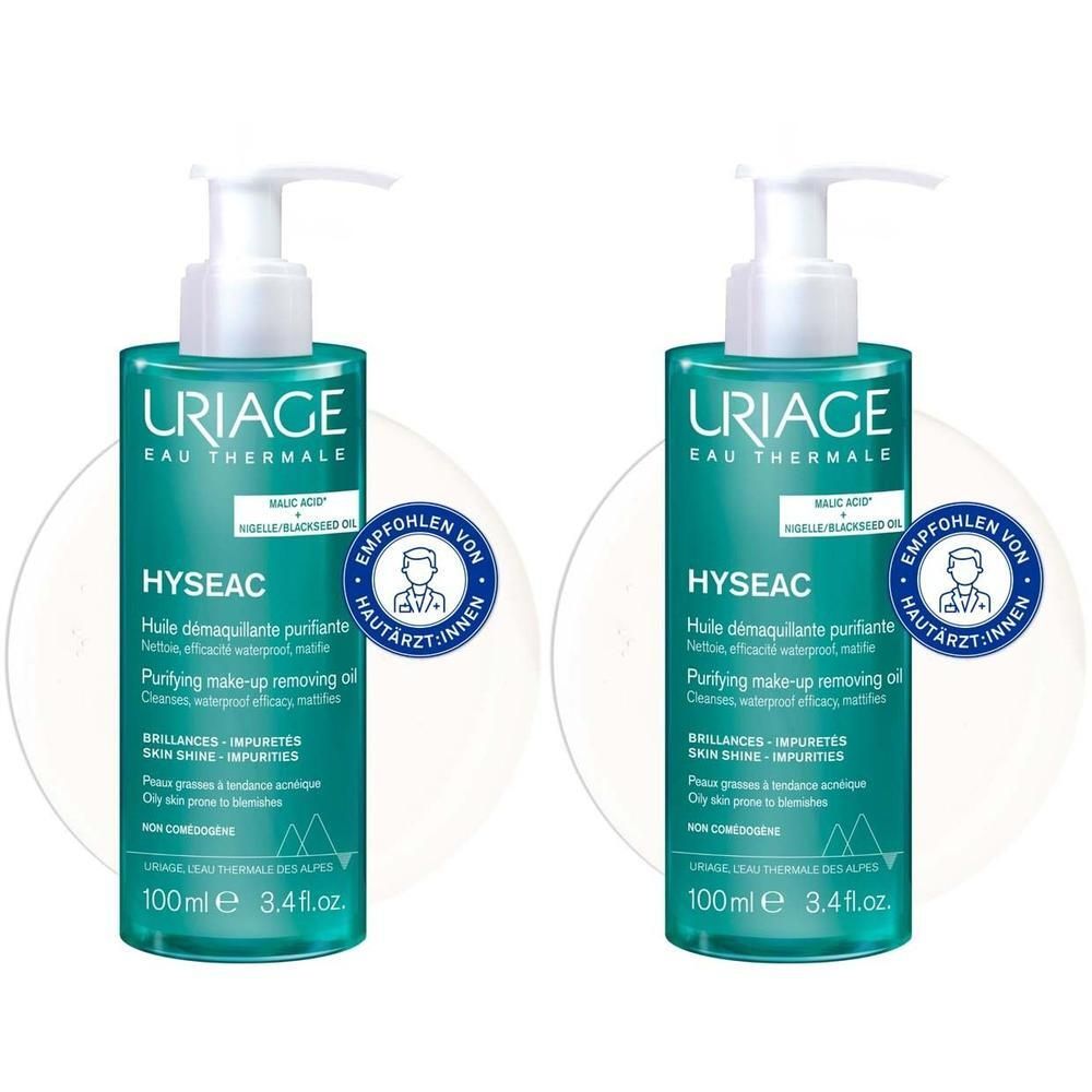 Uriage Hyseac Reinigungsöl 2x 2x100 ml Öl