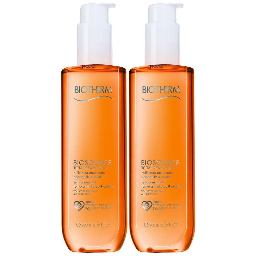 Biotherm Biosource Total Renew Oil Reinigungsöl 2x 2x200 ml Öl