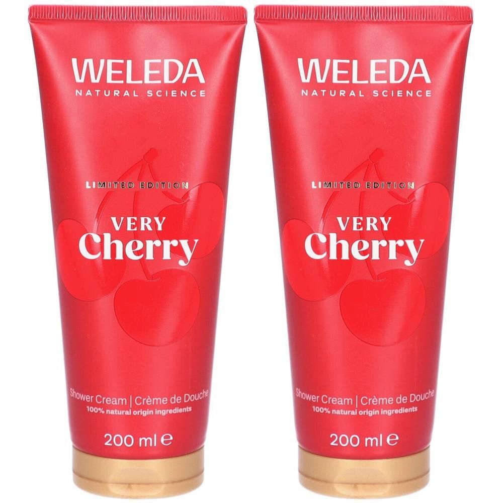 Weleda Very Cherry Shower Cream 2x 2x200 ml Duschgel