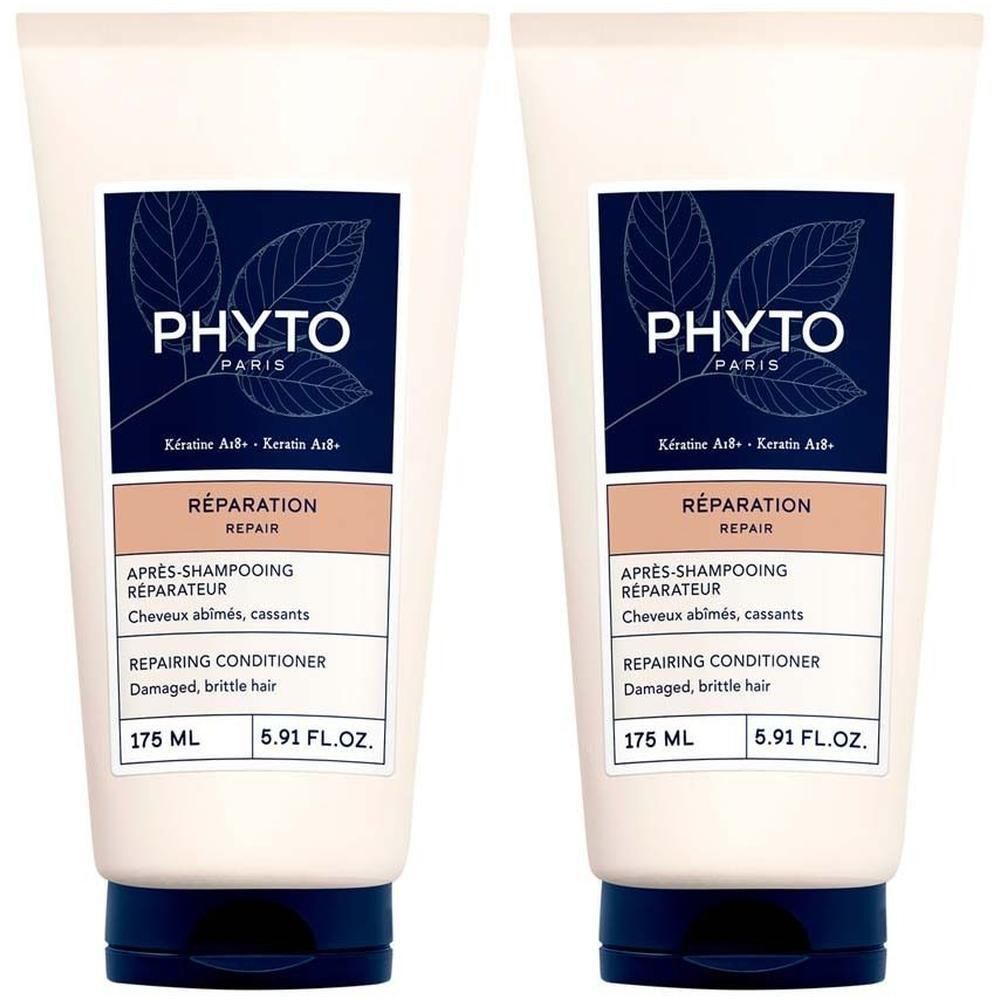 Phyto Repair Conditioner 2x 2x175 ml Shampoo