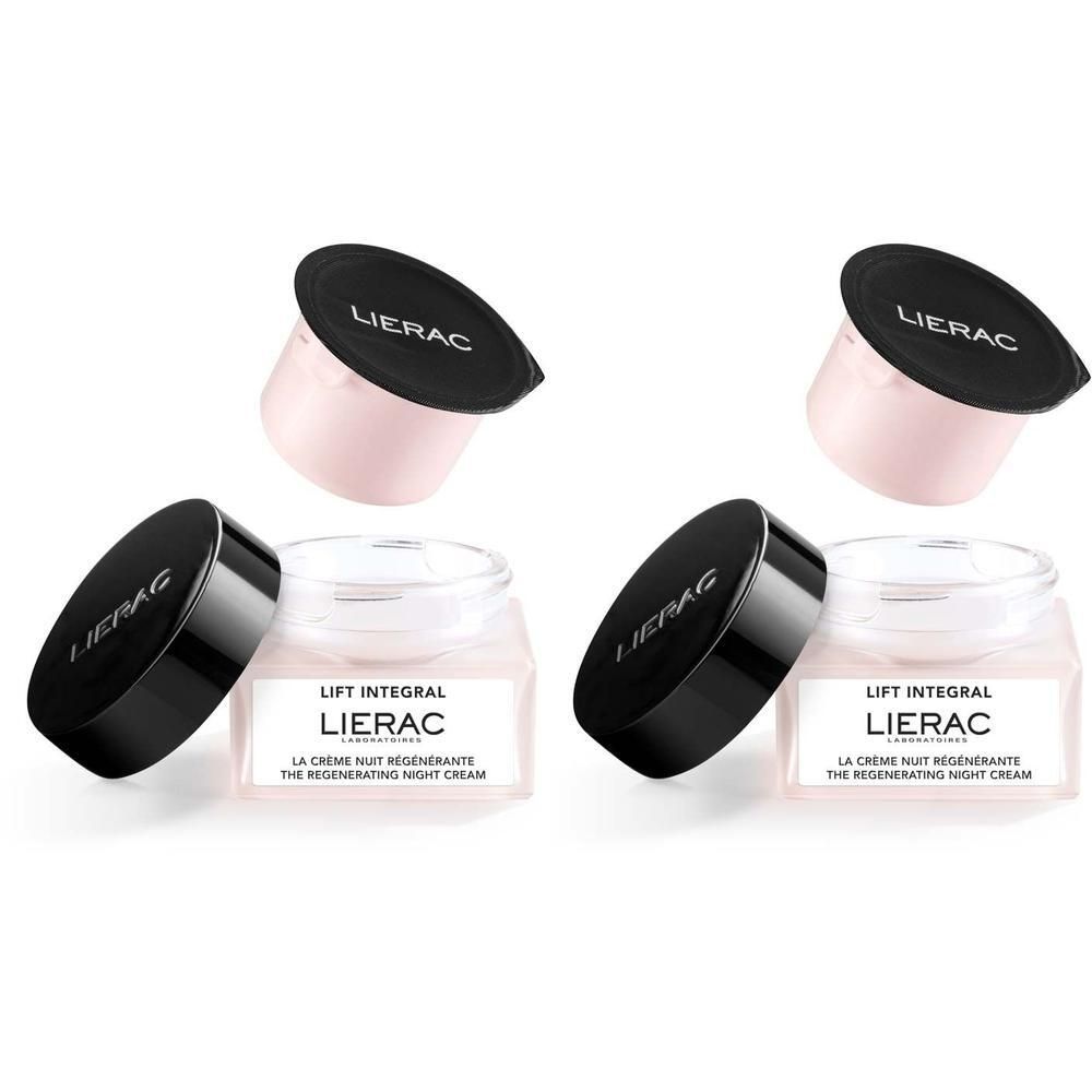 Lierac Lift Integral reg.Nachtcr.Nachfülltiegel 2x 2x50 ml Creme