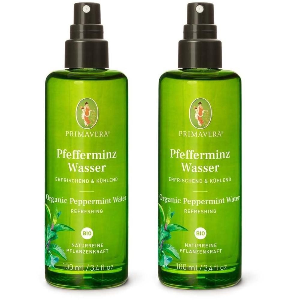 Pfefferminzwasser Bio Spray 2x 2x100 ml