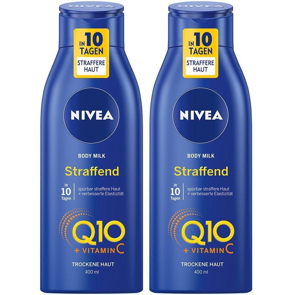 Nivea Body hautstraffende Milk Q10 Plus 2x 2x400 ml Milch