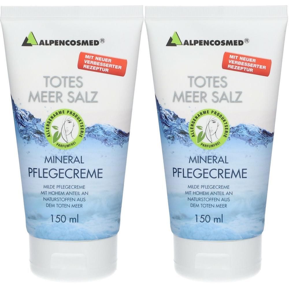 AC Totes Meer Salz Mineral Pflegecreme 2x 2x150 ml Creme