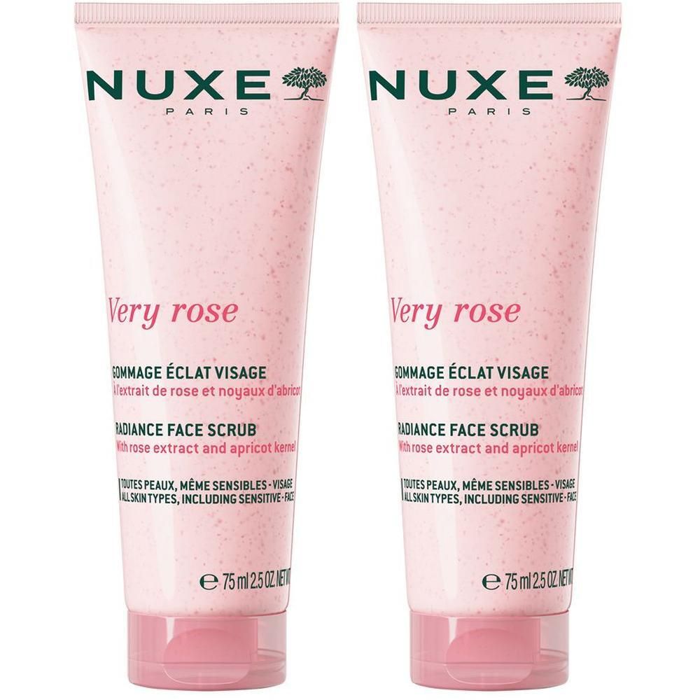Nuxe Very Rose Peeling Gel 2x 2x75 ml