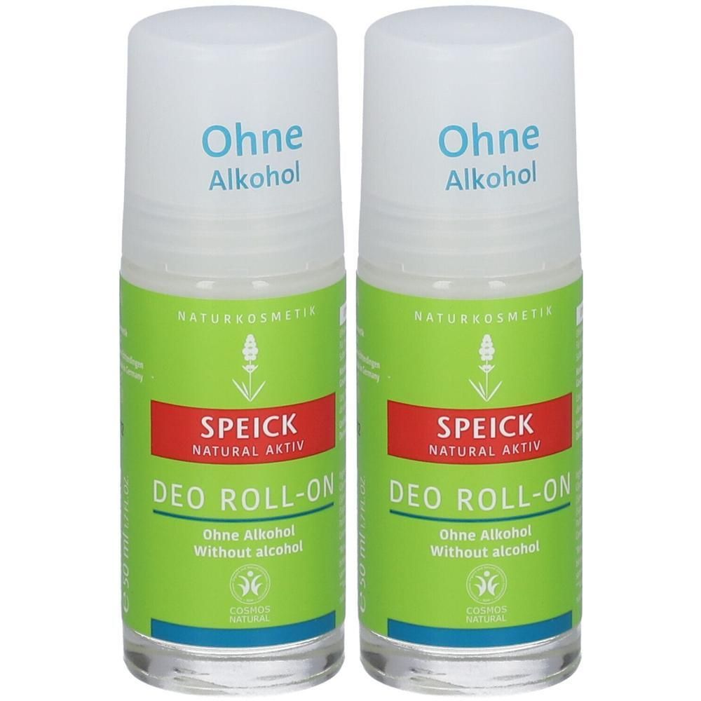 Speick natural Aktiv Deo Roll-on ohne Alkohol 2x 2x50 ml Flüssigkeit