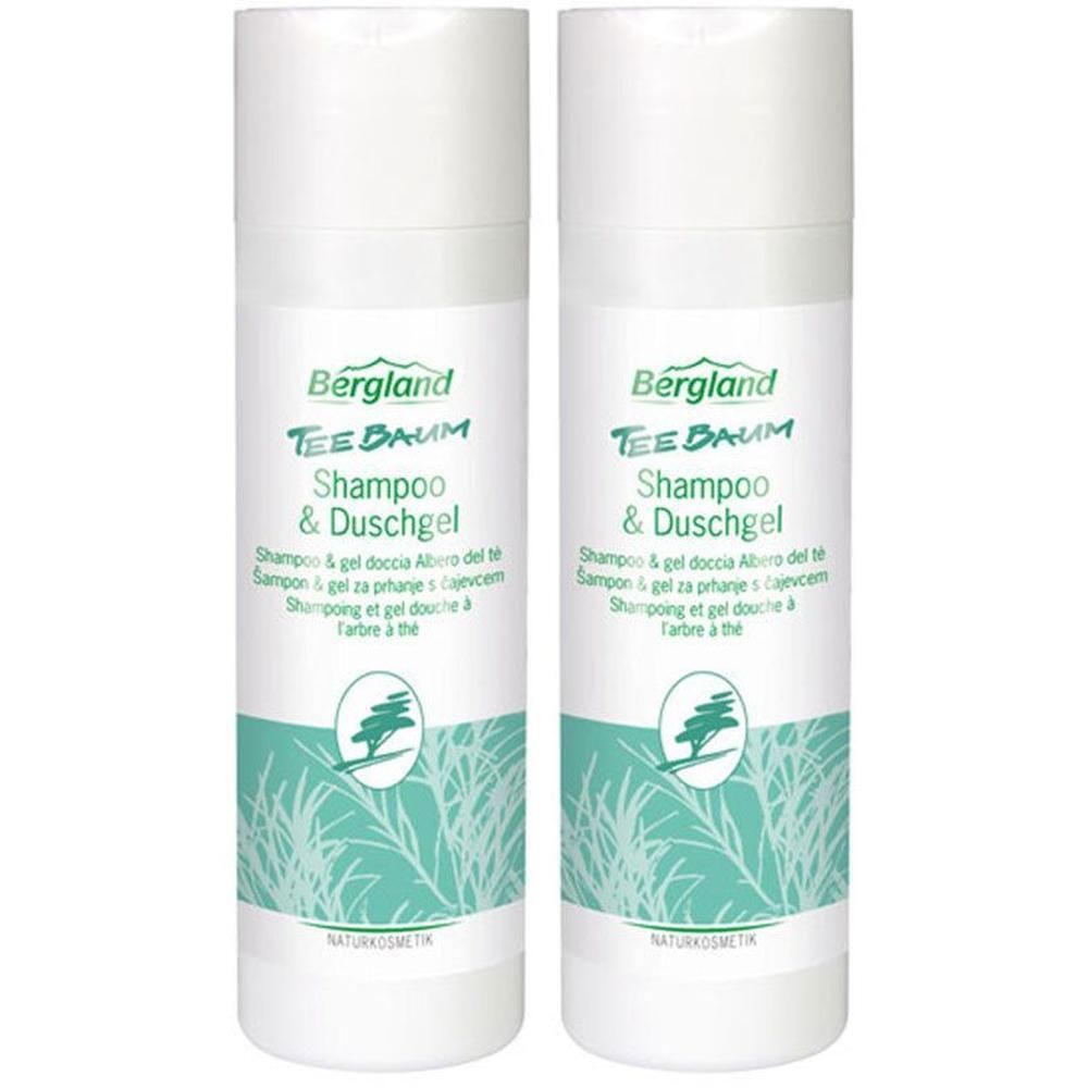 Teebaum Shampoo & Duschgel Tube 2x 2x200 ml Gel