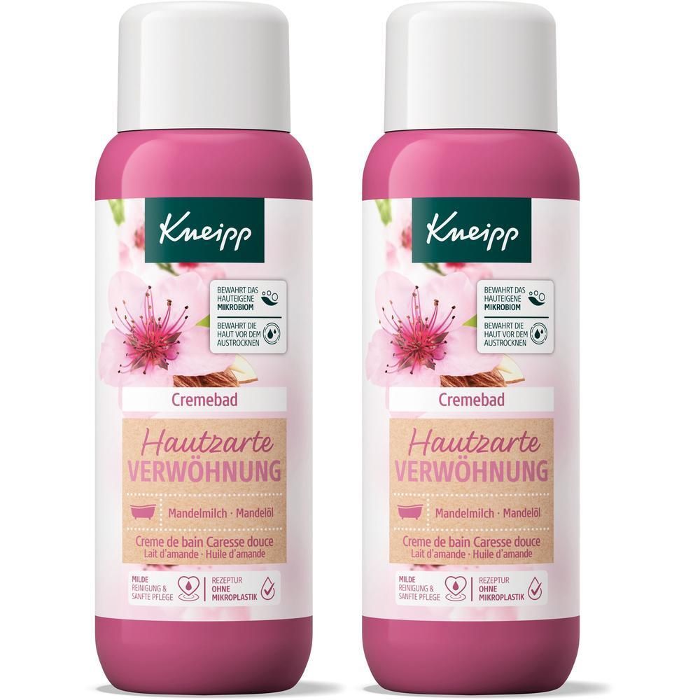 Kneipp Cremebad Hautzarte Verwöhnung 2x 2x400 ml Bad