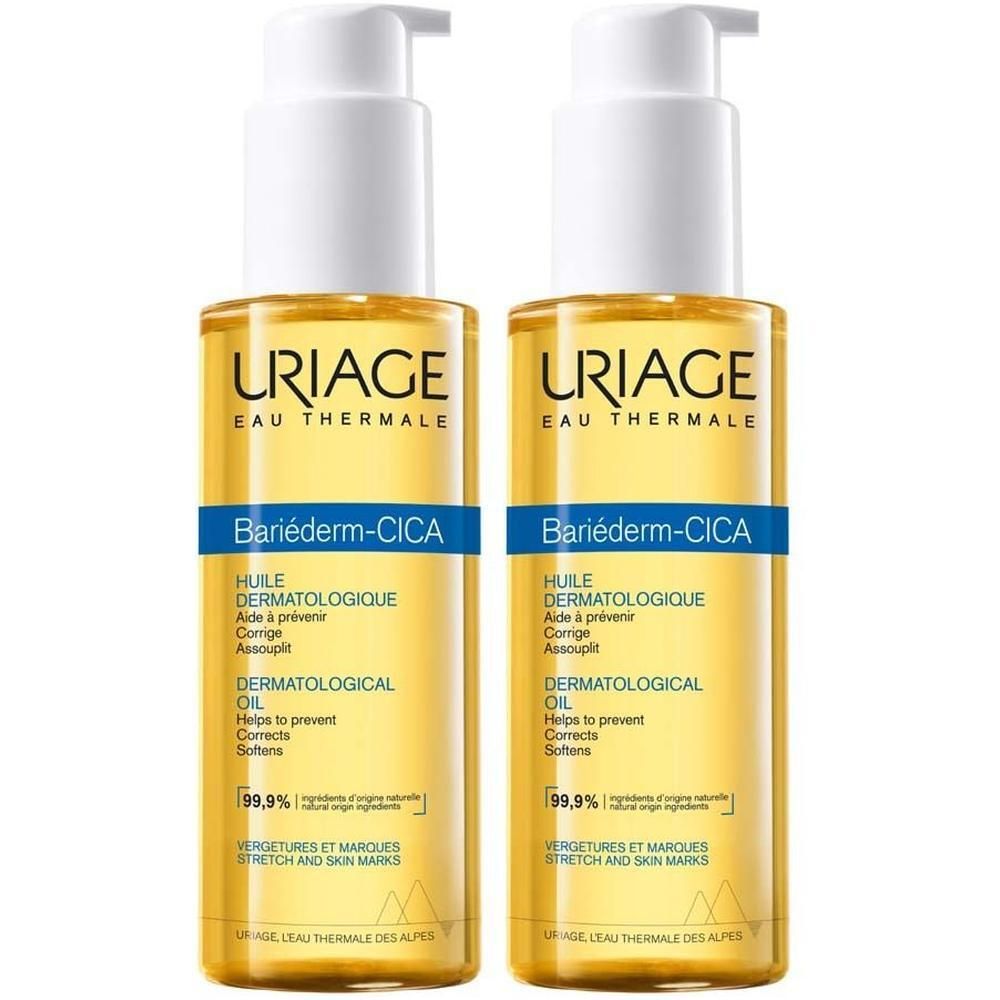 Uriage Bariederm-Cica dermatologisches Öl 2x 2x100 ml