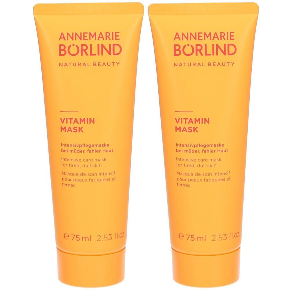 Börlind Vitamin Mask 2x 2x75 ml Gesichtsmaske