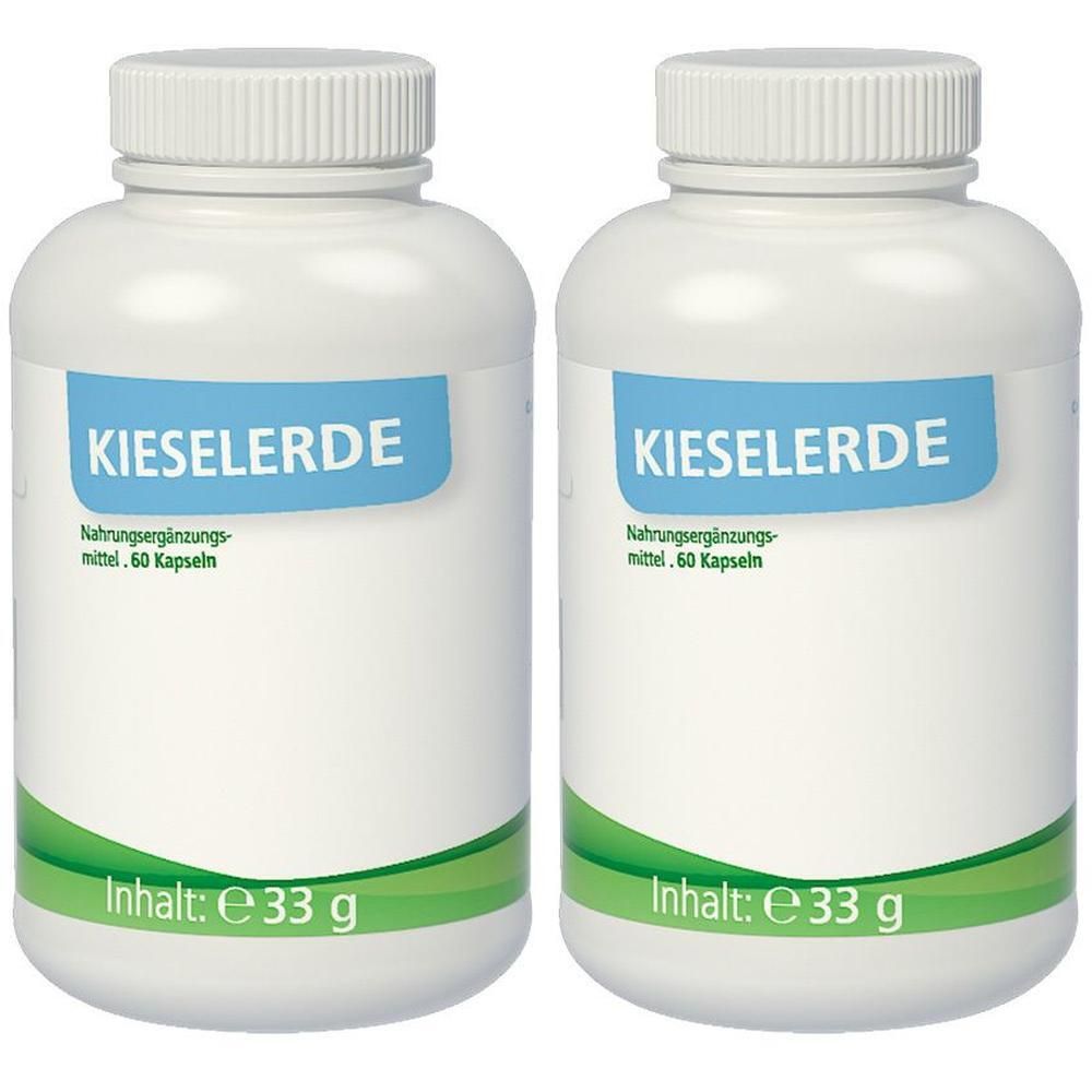 Kieselerde Kapseln 2x 2x60 St