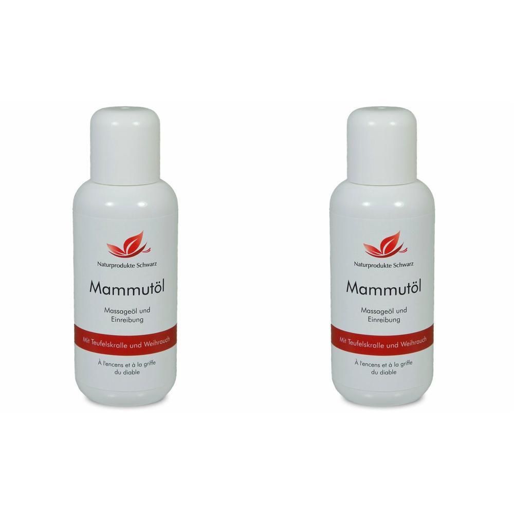 Mammut Massageöl 2x 2x100 ml