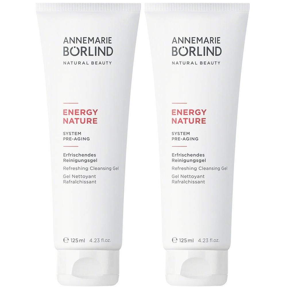Börlind Energynature erfrischendes Reinigungsgel 2x 2x125 ml Gel