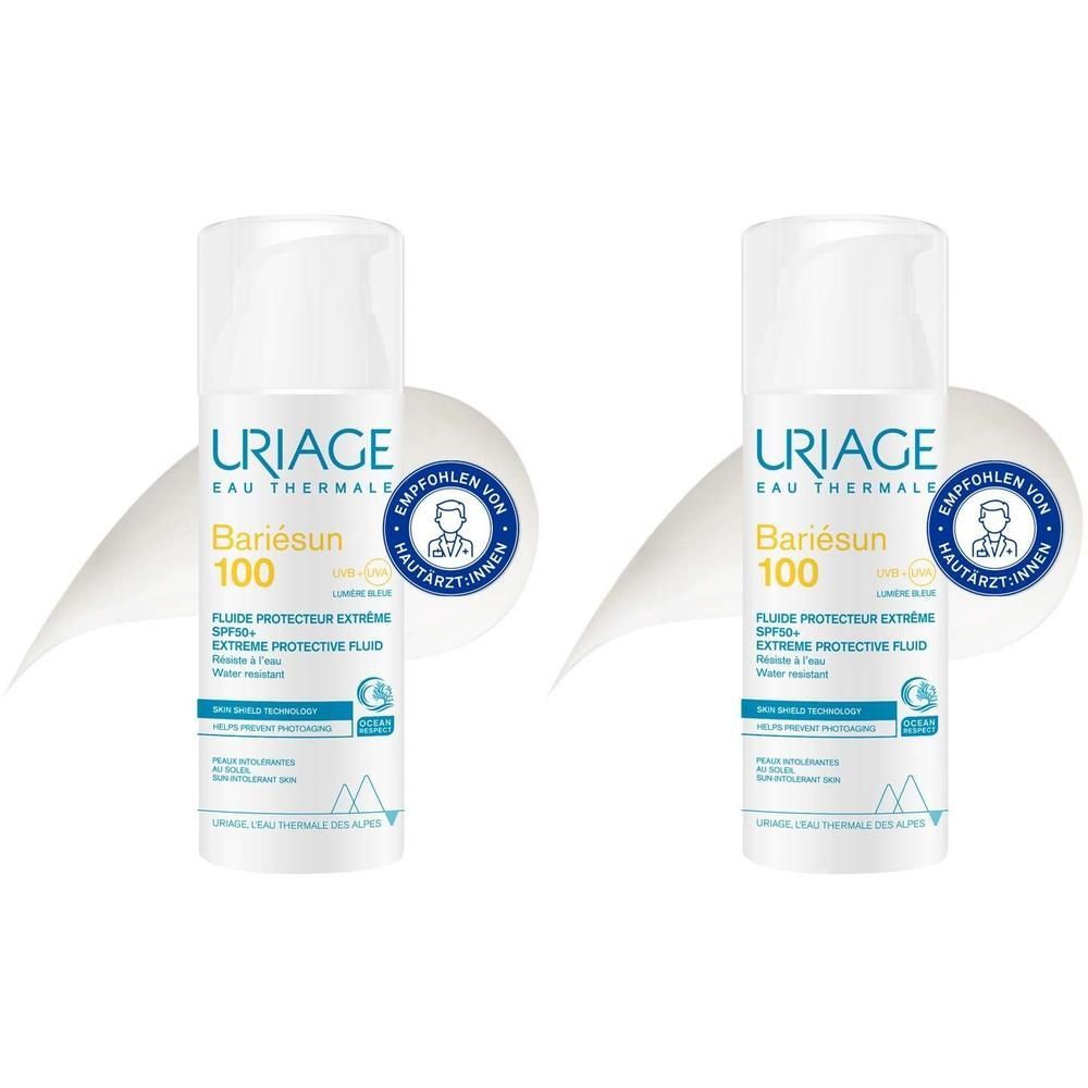 Uriage Bariesun 100 Extremschutz-Lotion SPF 50+ 2x 2x50 ml Creme