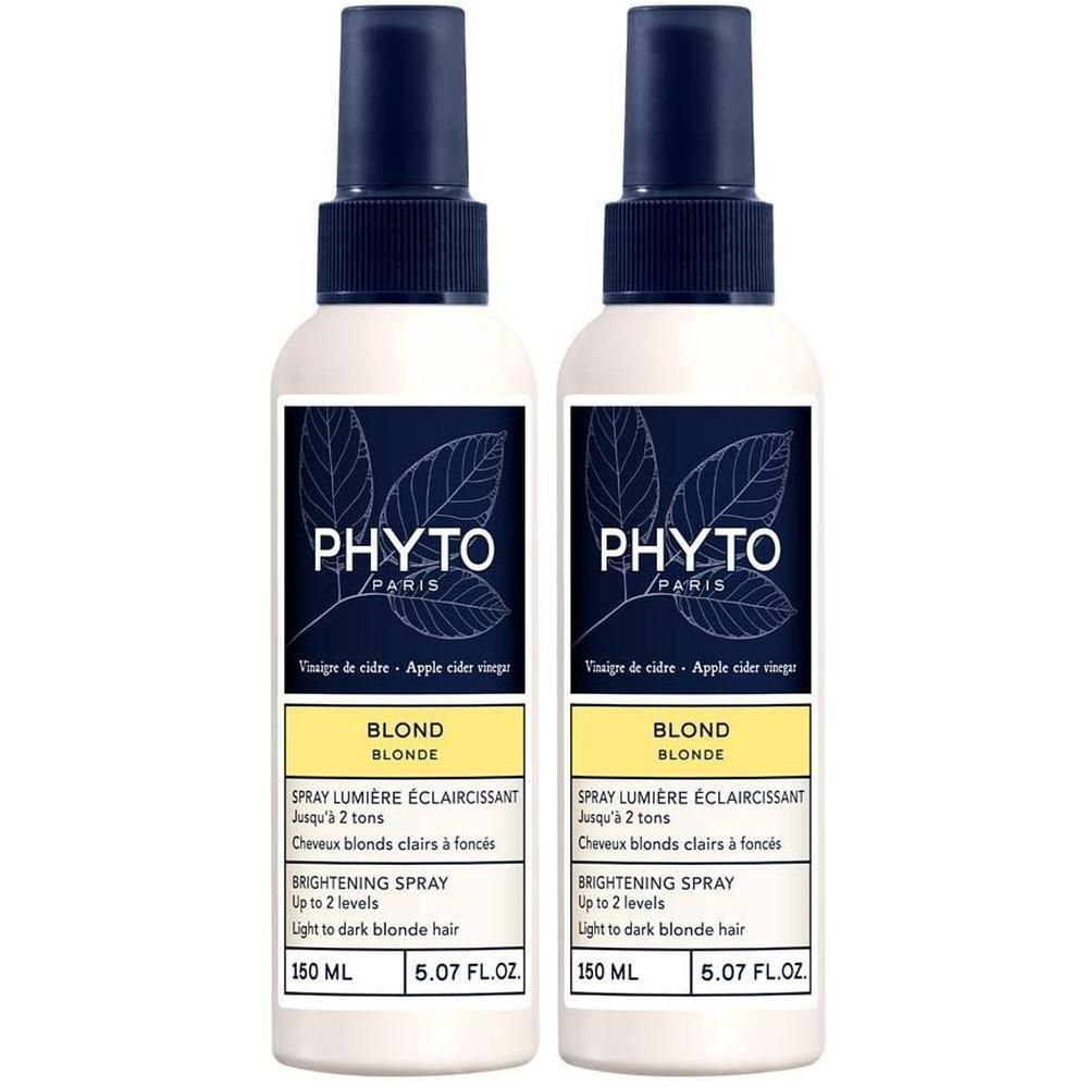 Phyto Blond aufhellendes Glanz-Spray 2x 2x150 ml Spray