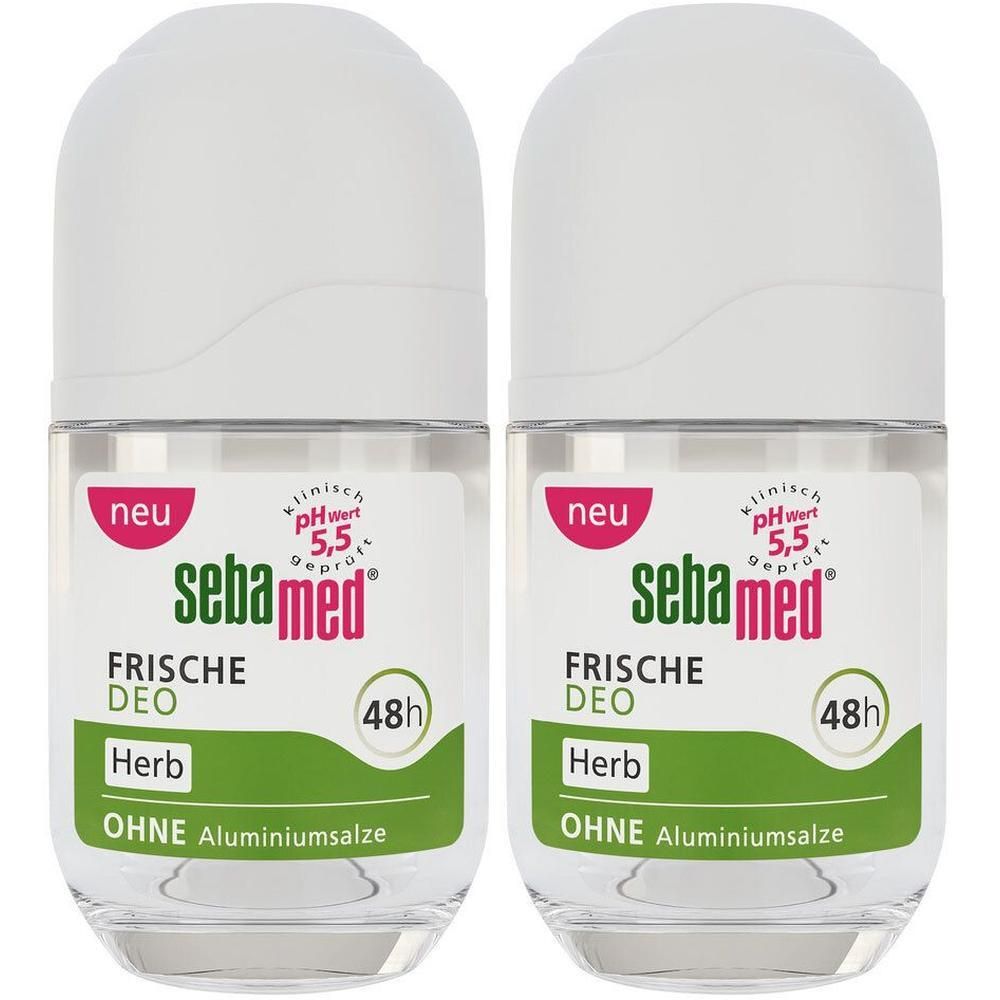 Sebamed Frische Deo herb Roll-on 2x 2x50 ml Körperpflege