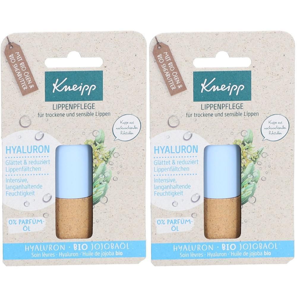 Kneipp Lippenpflege Hyaluron 2x 2x4,7 g