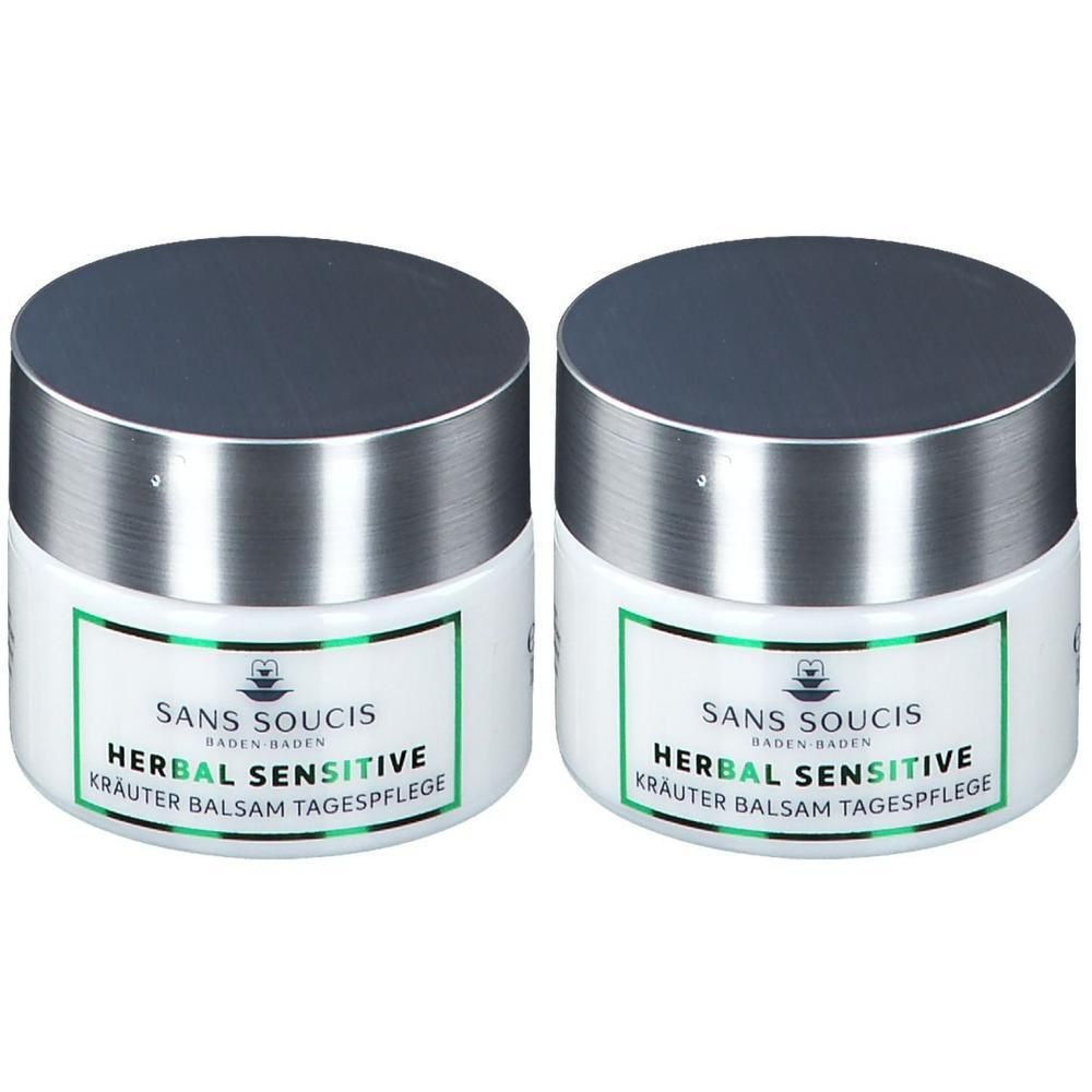 Sans Soucis Sensitive Kräuter Balsam Tagespflege 2x 2x50 ml Creme
