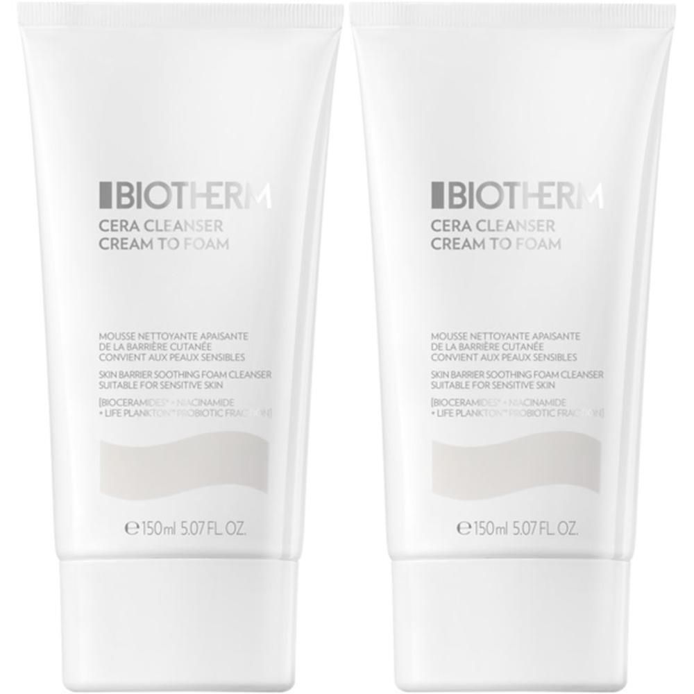 Biotherm Cera Foam Cleanser 2x 2x150 ml Schaum