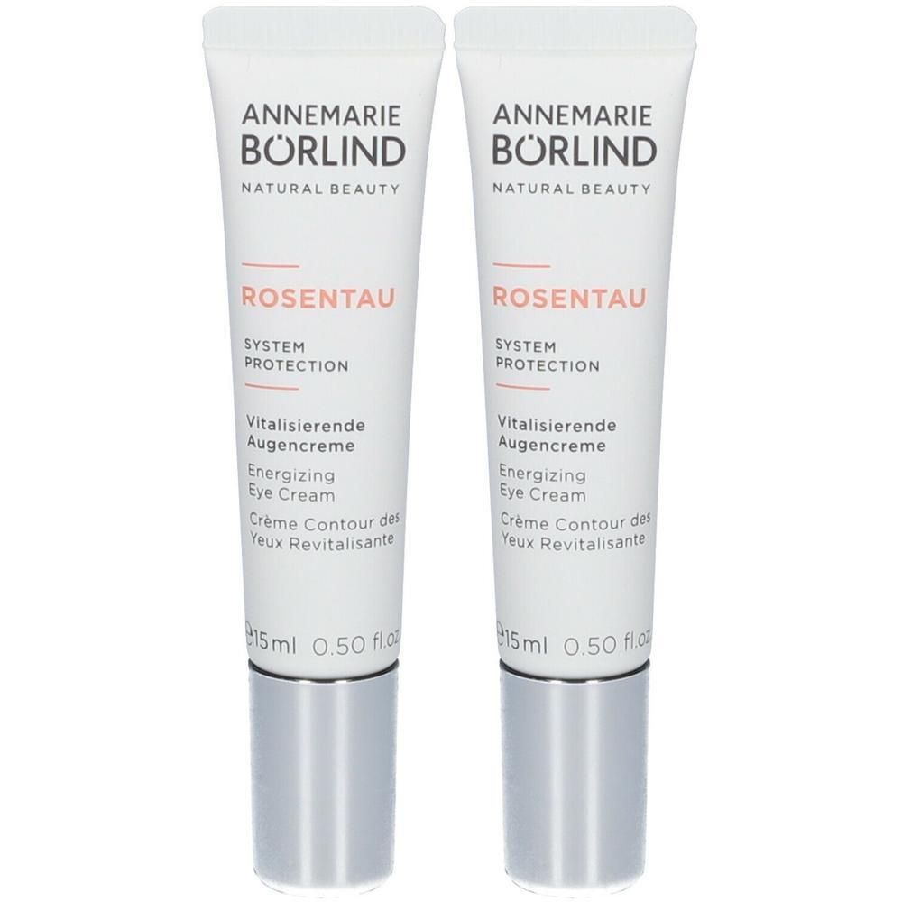 Zwei Tuben Annemarie Börlind Vitalisierende Augencreme, je 15ml.