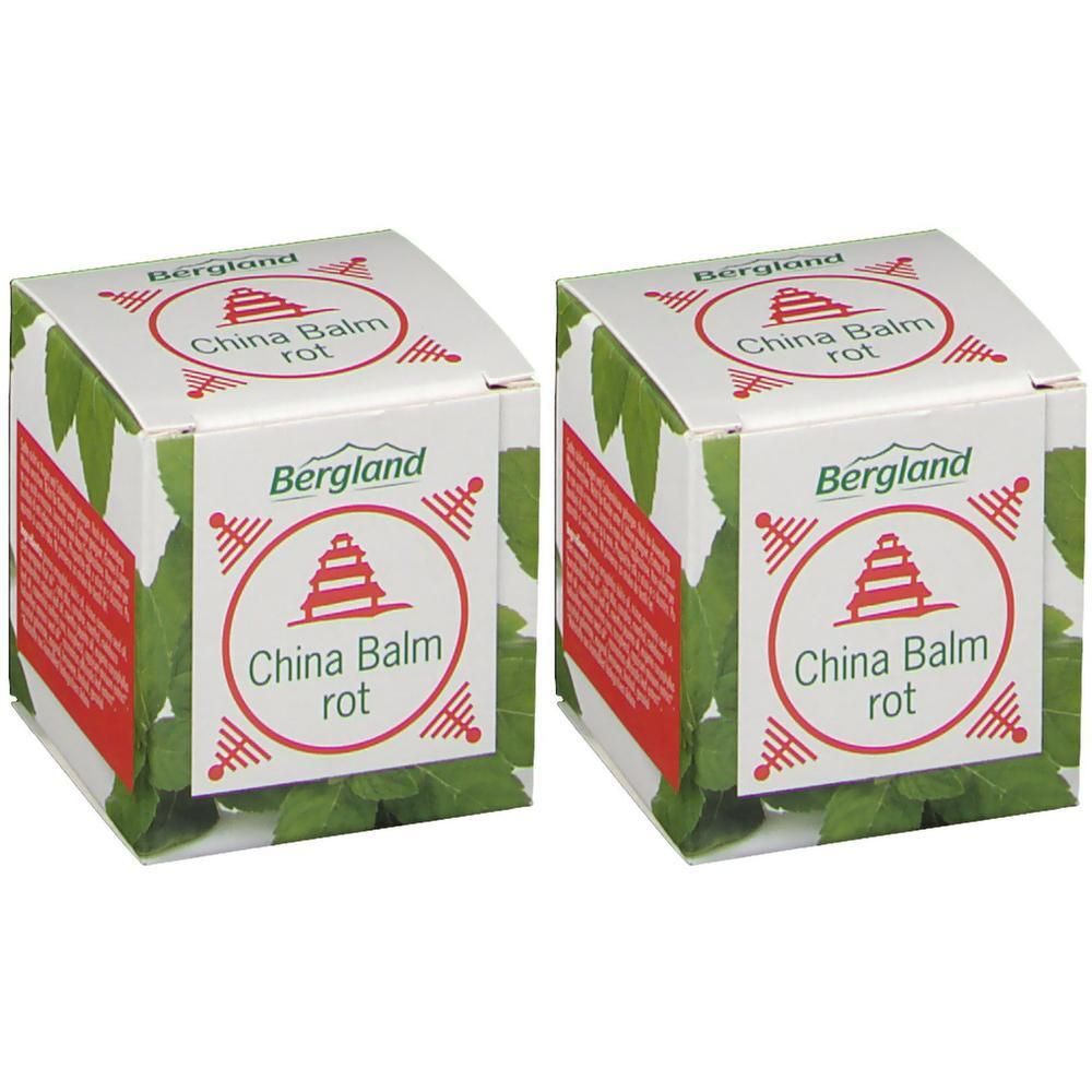 China Balm rot 2x 2x20 ml Balsam