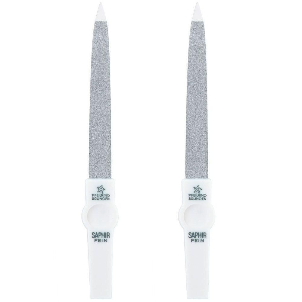 Saphir Nagelfeile weiß 1202/13 2x 2x1 St