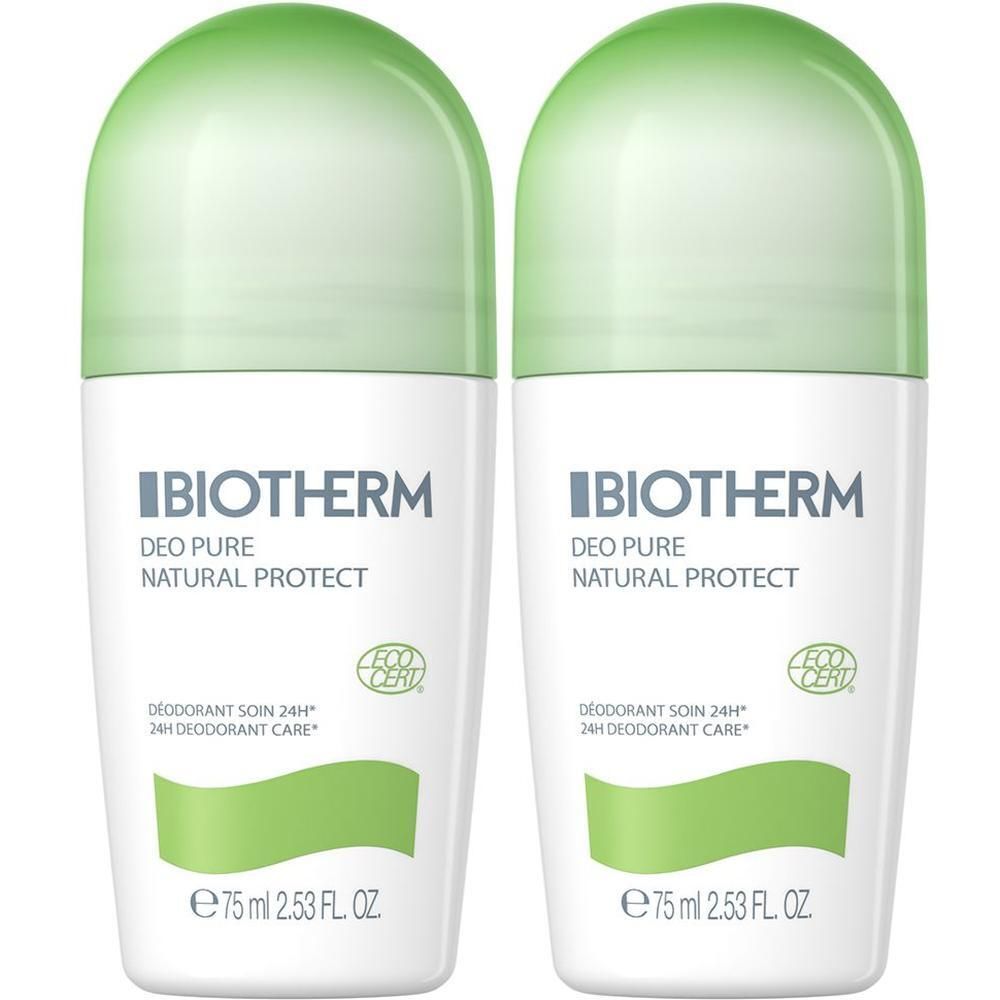 Biotherm Deo Pure Natural Protect 2x 2x75 ml Flüssigkeit