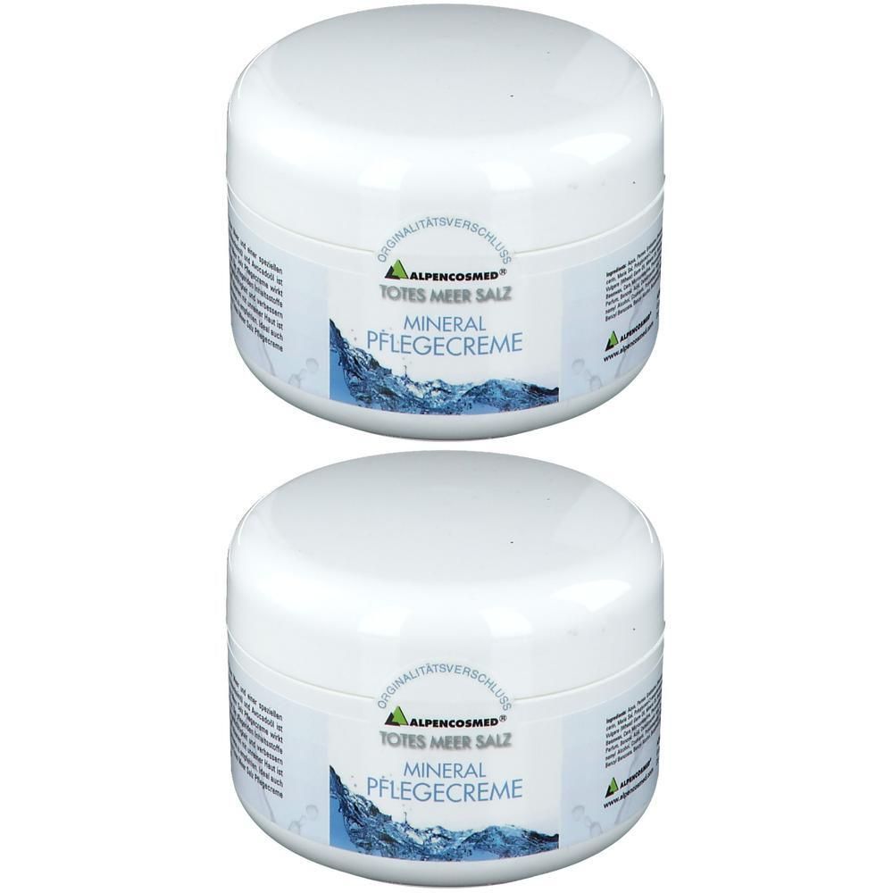 Totes Meer Salz Mineral Pflegecreme AC 2x 2x200 ml Creme