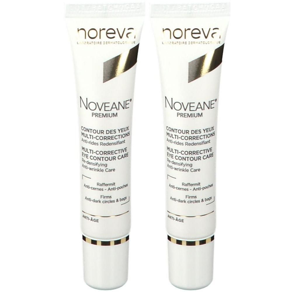 Noreva Noveane Premium Augen-u.Lippenkorrekturpfl. 2x 2x15 ml Gel