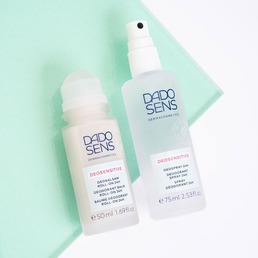 DADO SENS Deobalsam Roll-on 50ml und Deospray 75ml.