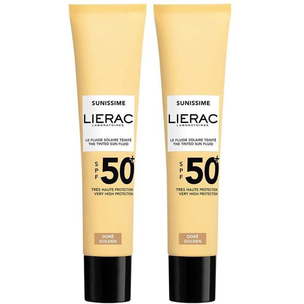 Lierac Sunissime Fluid Gesicht LSF 30 getönt 2x 2x40 ml Creme