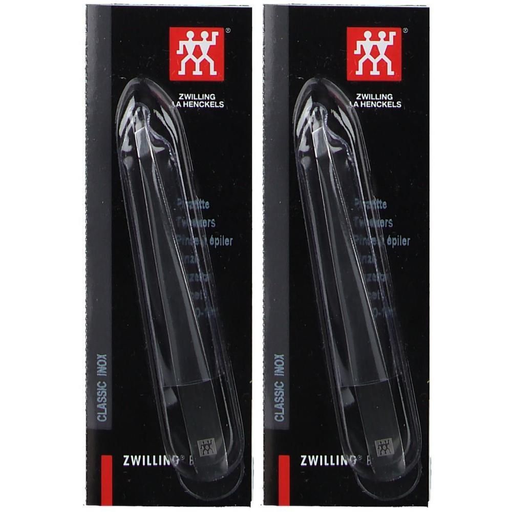 Zwilling Classic Inox Pinzette 9 cm schräg 2x 2x1 St