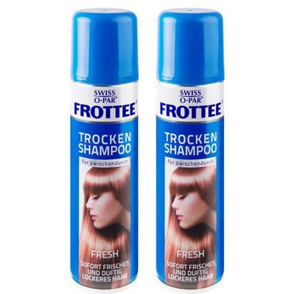Trockenshampoo Frottee Swiss O-Par Spray 2x 2x200 ml