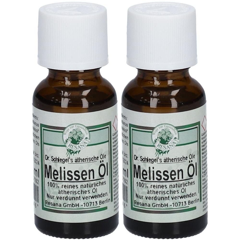 Melissen ÖL 2x 2x20 ml Ätherisches Öl