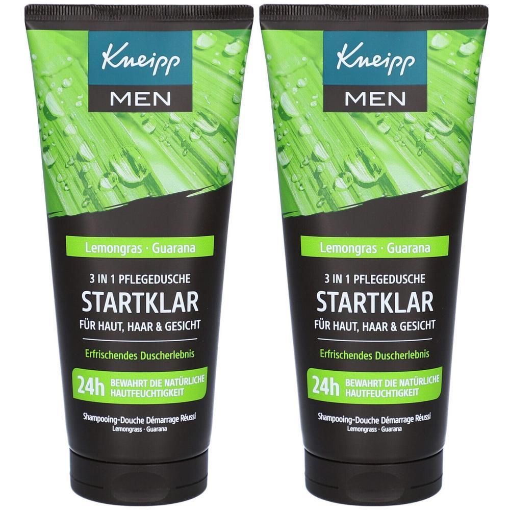 Kneipp MEN 3in1 Pflegedusche Startklar 2x 2x200 ml Duschgel