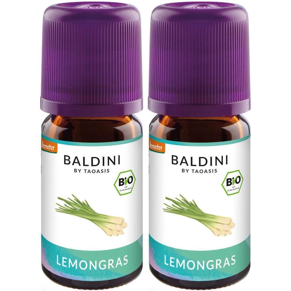 Baldini BioAroma Lemongras Bio/demeter Öl 2x 2x5 ml Ätherisches