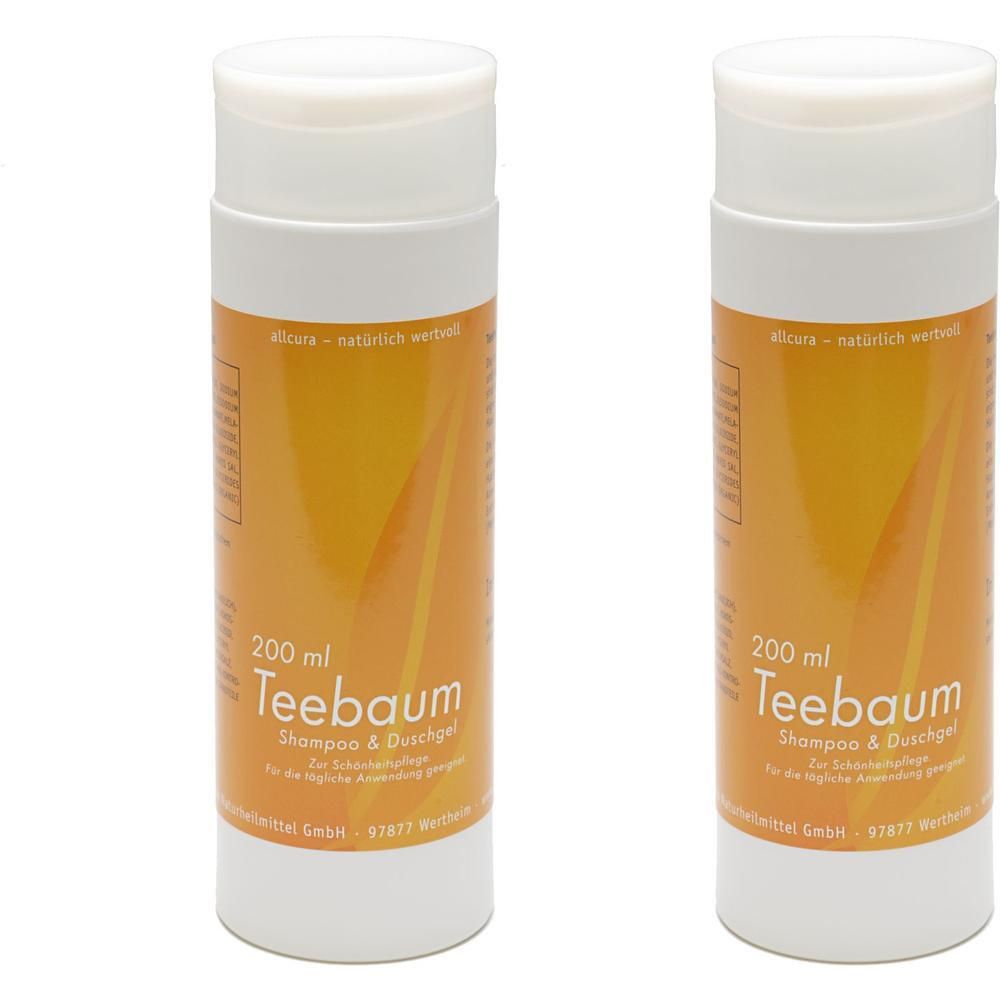 Teebaum SHAMPOO+Duschgel 2x 2x200 ml Gel