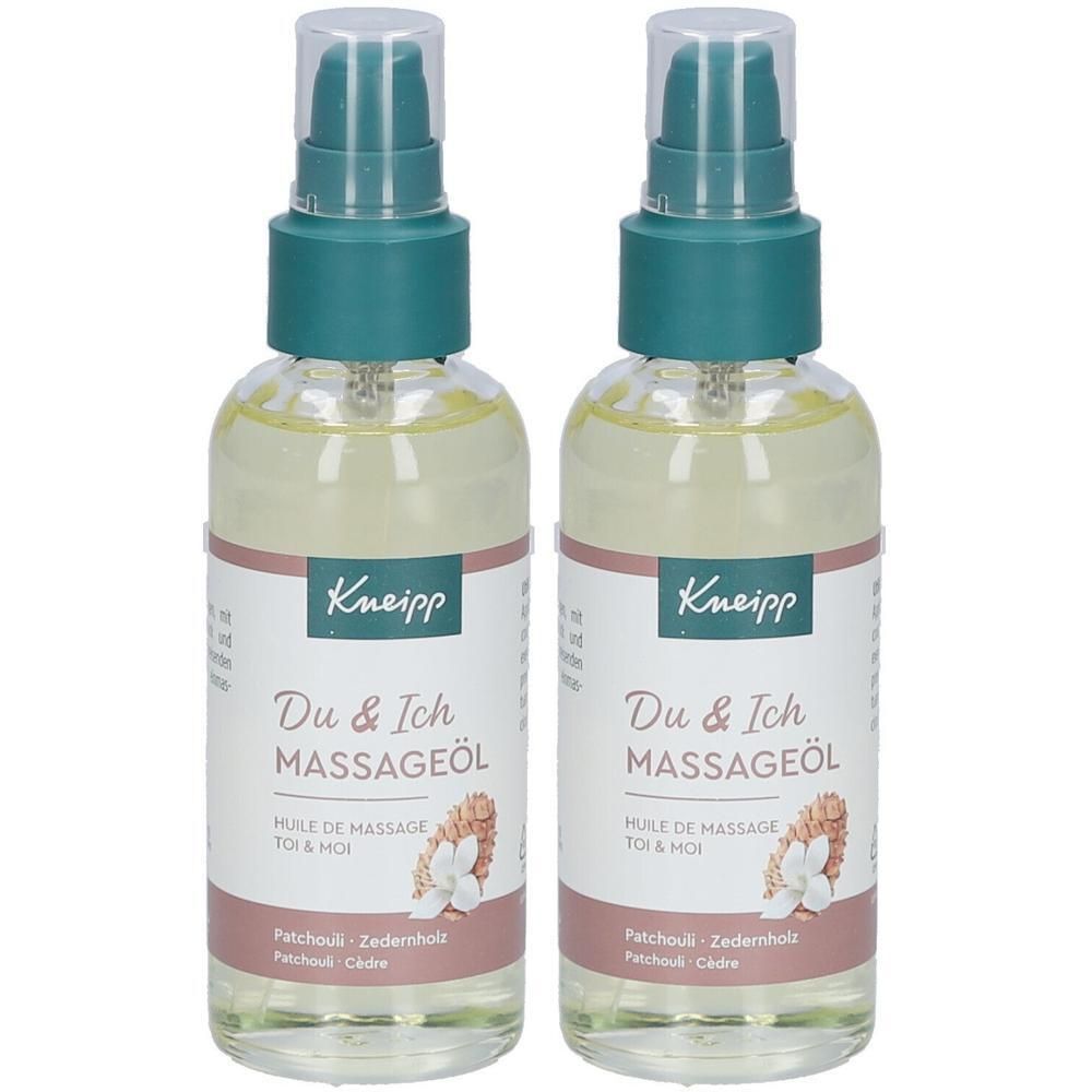 Kneipp Massageöl Du & Ich 2x 2x100 ml Öl