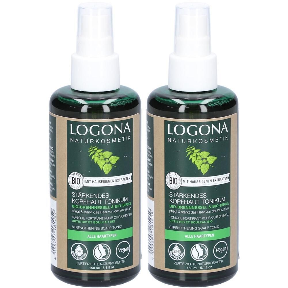 Stärkendes Kopfhauttonikum Bio-Brennnessel & Bio-Birke 2x 2x150 ml