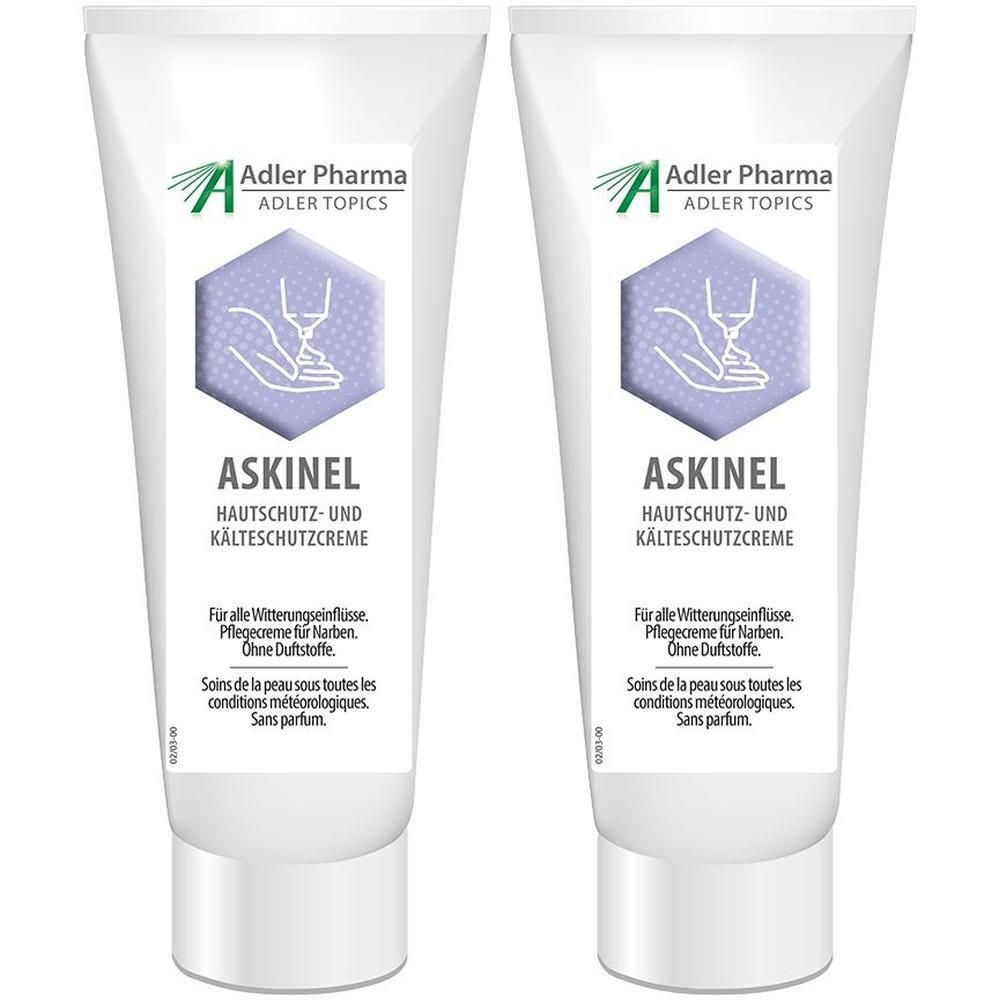 Askinel Adler Pharma Hautpfl.-u.Hautschutzcreme 2x 2x50 ml Creme