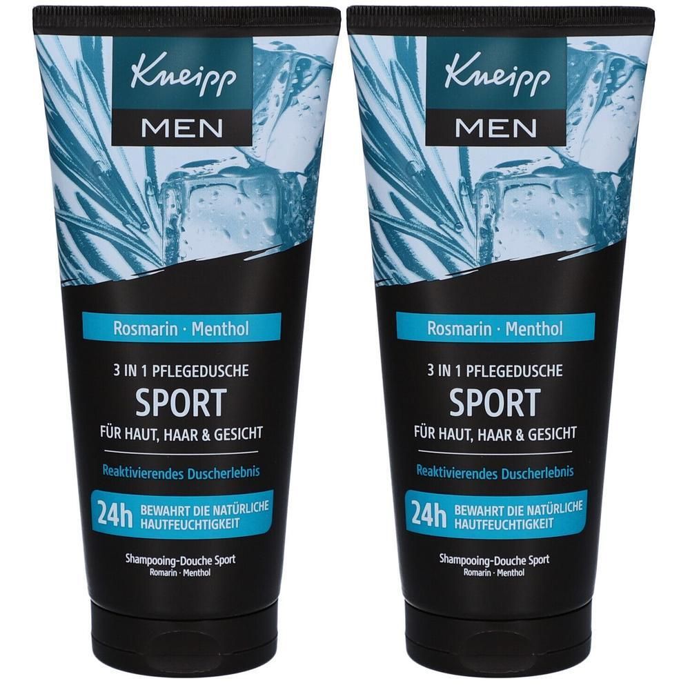 Kneipp MEN 3in1 Pflegedusche Sport 2x 2x200 ml Duschgel