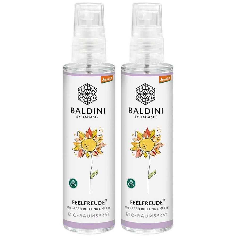 Baldini Feelfreude Bio/demeter Raumspray 2x 2x50 ml Spray